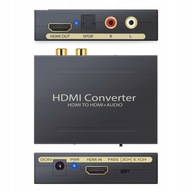 Extraktor zvuku z HDMI na Toslink SPDIF + Cinch Extraktor zvuku z HDMI na Toslink SPDIF + Cinch