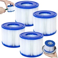 4x filtre pre bazénové čerpadlo JACUZZI LAY Z SPA Bestway 60311 typ VI Lay-Z-SPA 4x filtre pre bazénové čerpadlo JACUZZI LAY Z SPA Bestway 60311 typ VI Lay-Z-SPA