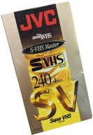 Japonská NEW S VHS kazeta 240 minút JVC Master