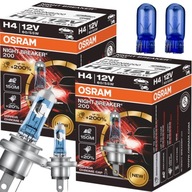 H4 OSRAM NOČNÉ ŽIAROVKY + 200% SVETLO +W5W H4 OSRAM NOČNÉ ŽIAROVKY + 200% SVETLO +W5W