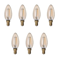 7 ks LUNNOM E14 LED žiarovka 210 lumenov - stmievateľná/luster