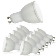Sada LED žiaroviek GU10 910lm 10W HEAT 10 kusov Sada LED žiaroviek GU10 910lm 10W HEAT 10 kusov