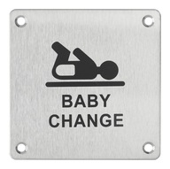 Signalizačný štítok 100x100 mm Prebaľovací pult Signalizačný štítok 100x100 mm Prebaľovací pult