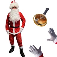 SANTA CLAUS OUTFIT VIANOČNÉ ŠATY SÚPRAVA 7 ELEMENTOV SANTA CLAUS OUTFIT VIANOČNÉ ŠATY SÚPRAVA 7 ELEMENTOV