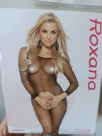 SEXI SIEŤOVANÁ BODYSTUCKINGS S DIEROU V ROZKRKU