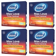 UNIMIL MAX LOVE predlžovacie kondómy 48 ks