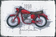 Dekoračná tabuľa Obliečka 20x30 cm Junak Red z roku 1959 Retro Vintage Dekoračná tabuľa Obliečka 20x30 cm Junak Red z roku 1959 Retro Vintage