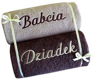 2 vyšívané uteráky - darček pre DEDKA KU DŇU DEDKOV 2 vyšívané uteráky - darček pre DEDKA KU DŇU DEDKOV