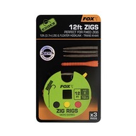 FOX Carp Rigs Edges Zig Rigs 8 12lb 12ft FOX Carp Rigs Edges Zig Rigs 8 12lb 12ft