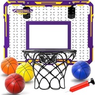 Mini basketbalový set na dvere, stenu, do kancelárie, do práce, závesný kôš Mini basketbalový set na dvere, stenu, do kancelárie, do práce, závesný kôš