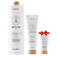Kemon Actyva Nutrizione Ricca šampón 1000ml + kondicionér 150ml + maska ZADARMO Kemon Actyva Nutrizione Ricca šampón 1000ml + kondicionér 150ml + maska ZADARMO
