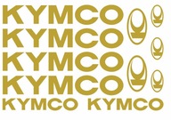 KYMCO NÁLEPKY Set XL #2 _GOLD