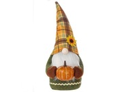 Gnome trpasličí dekorácia sviatku Halloween 34cm XXL
