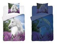 Súprava obliečok HORSES svietiaca v tme Kôň 140 x 200 cm (2722