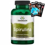 SWANSON SPIRULINA 500 mg DETOXIMENT IMUNITY SRDCE 180t SWANSON SPIRULINA 500 mg DETOXIMENT IMUNITY SRDCE 180t