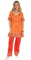 OUTFIT BOLLYWOOD ORANŽOVÁ TUNIKA veľ OUTFIT BOLLYWOOD ORANŽOVÁ TUNIKA veľ