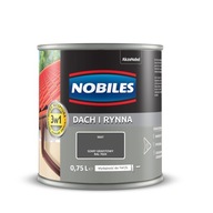 Nobiles Strecha a odkvap Grafitovo sivá RAL7024 0,75L Nobiles Strecha a odkvap Grafitovo sivá RAL7024 0,75L