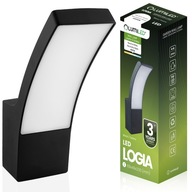 LED VONKAJŠIE NÁSTENNÉ FASÁDNE SVIETIDLO ČIERNE ZÁHRADNÉ NÁstenné svietidlo 10W IP44 LED VONKAJŠIE NÁSTENNÉ FASÁDNE SVIETIDLO ČIERNE ZÁHRADNÉ NÁstenné svietidlo 10W IP44