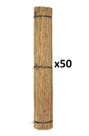 Bambusové tyče 120 cm x 4/6 mm 50 KS.