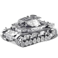 Piececool kovové puzzle 3D model - Tank IV Piececool kovové puzzle 3D model - Tank IV