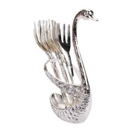 Jedálenský set Fityle Swan Gifts zinková vidlička-strieborná