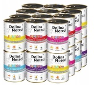 DOLINA NOTECI PREMIUM JUNIOR Vlhké krmivo pre šteniatka zmiešané príchute 24 x 400 g DOLINA NOTECI PREMIUM JUNIOR Vlhké krmivo pre šteniatka zmiešané príchute 24 x 400 g