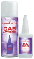 SPRAY-KON CA300 kyanoakrylátové lepidlo + aktivátor