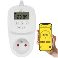 Zásuvkový regulátor teploty termostat TIMER WIFI SMART HOME 230V | 16A Zásuvkový regulátor teploty termostat TIMER WIFI SMART HOME 230V | 16A