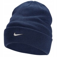 Zimná čiapka Nike, tmavo modrá
