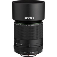 Objektív Pentax 55-300 mm F / 4,5-6,3 ED PLM WR DA