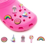 CROCS JIBBITZ TOPÁNKY ZDOBENIE ŠPIČKOV SADA 5 KANDY RUŽOVÝCH CROCS JIBBITZ TOPÁNKY ZDOBENIE ŠPIČKOV SADA 5 KANDY RUŽOVÝCH
