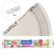 Pilník na nechty rovný ABA 100/180 SLIM 100 ks Pilník na nechty rovný ABA 100/180 SLIM 100 ks