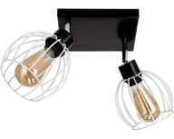 LED DRÁTOVÁ GUĽOVÁ Stropné svietidlo 2XE27 LED DRÁTOVÁ GUĽOVÁ Stropné svietidlo 2XE27