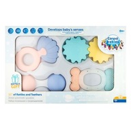 SET CANPOL PASTEL RATTLE 4 KS. HRANÁKY SET CANPOL PASTEL RATTLE 4 KS. HRANÁKY
