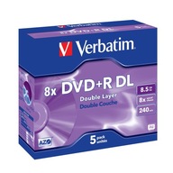 DVD+R Verbatim DVD+R (8x) 8,5 GB