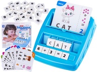 Vzdelávacia slovná hra 2v1 na priraďovanie písmen, učenie angličtiny a matematiky Vzdelávacia slovná hra 2v1 na priraďovanie písmen, učenie angličtiny a matematiky