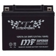 BATÉRIA NA MOTOCYKEL 12N7A-3A 12 VOLT 7Ah SMF BATÉRIA NA MOTOCYKEL 12N7A-3A 12 VOLT 7Ah SMF