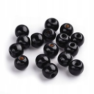VEĽKOOBCHOD Drevené korálky čierne 20x18mm 40ks VEĽKOOBCHOD Drevené korálky čierne 20x18mm 40ks