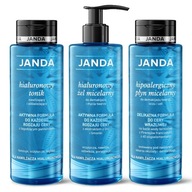 Janda Gift Set Tonic Gel Micellar Liquid Silná hydratácia Odstraňovanie make-upu Janda Gift Set Tonic Gel Micellar Liquid Silná hydratácia Odstraňovanie make-upu