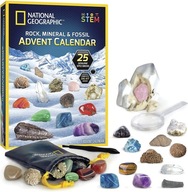NOVÝ ADVENTNÝ KALENDÁR - NÁRODNÝ GEOGRAFICKÝ - MINERÁLY HORNINY fosílie NOVÝ ADVENTNÝ KALENDÁR - NÁRODNÝ GEOGRAFICKÝ - MINERÁLY HORNINY fosílie