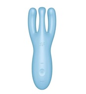 Aplikácia Satisfyer Vibrator-Threesome 4 Connect (modrá) Aplikácia Satisfyer Vibrator-Threesome 4 Connect (modrá)