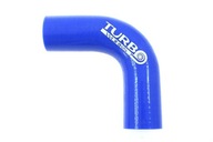SILIKÓNOVÉ KOLENO 90ST TURBOWORKS MODRÁ 60MM XL SILIKÓNOVÉ KOLENO 90ST TURBOWORKS MODRÁ 60MM XL