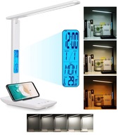 Stolná LED lampa stolná lampa s LED Clock Date Clock 5 jasom Stolná LED lampa stolná lampa s LED Clock Date Clock 5 jasom