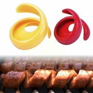 Nový 2PC krájač hotdogov gril ki krájač Nový 2PC krájač hotdogov gril ki krájač