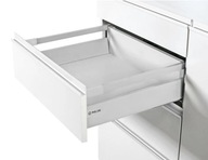 REJS Comfort Box L400 zásuvka, stredná H164, biela, tiché zatváranie, nosnosť: 35kg REJS Comfort Box L400 zásuvka, stredná H164, biela, tiché zatváranie, nosnosť: 35kg