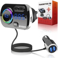 FM BLUETOOTH 5.0 USB VYSIELAČ MULTIFUNKČNÝ 8v1 FM BLUETOOTH 5.0 USB VYSIELAČ MULTIFUNKČNÝ 8v1