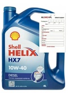 Olej Shell Helix Diesel HX7 10W40 4L