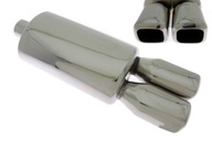 Športový tlmič, BASS 2x 76x86 mm - 63,5 mm TW 011 Športový tlmič, BASS 2x 76x86 mm - 63,5 mm TW 011