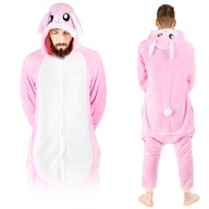 KRÁLIK KIGURUMI PAJAMA ONESIE JUMPER M