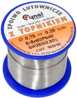 CÍN 0,7 mm 0,25 kg S TAVIDLOM cín. Sn60Pb40 CÍN 0,7 mm 0,25 kg S TAVIDLOM cín. Sn60Pb40